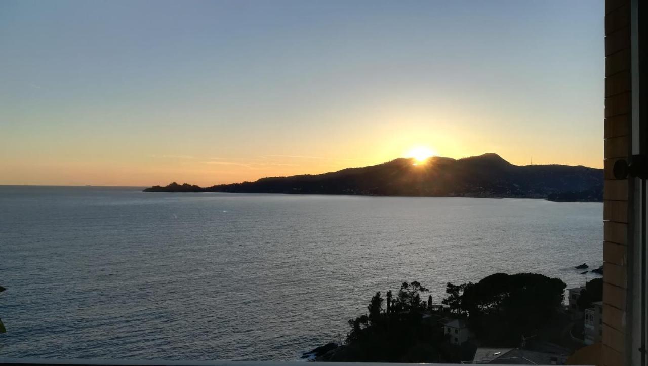 Una Conchiglia Sul Mare Attico Vista Portofino Appartement Zoagli Buitenkant foto