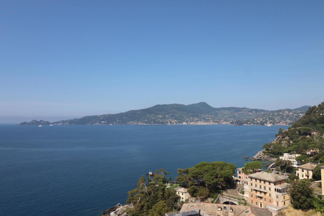 Una Conchiglia Sul Mare Attico Vista Portofino Appartement Zoagli Buitenkant foto
