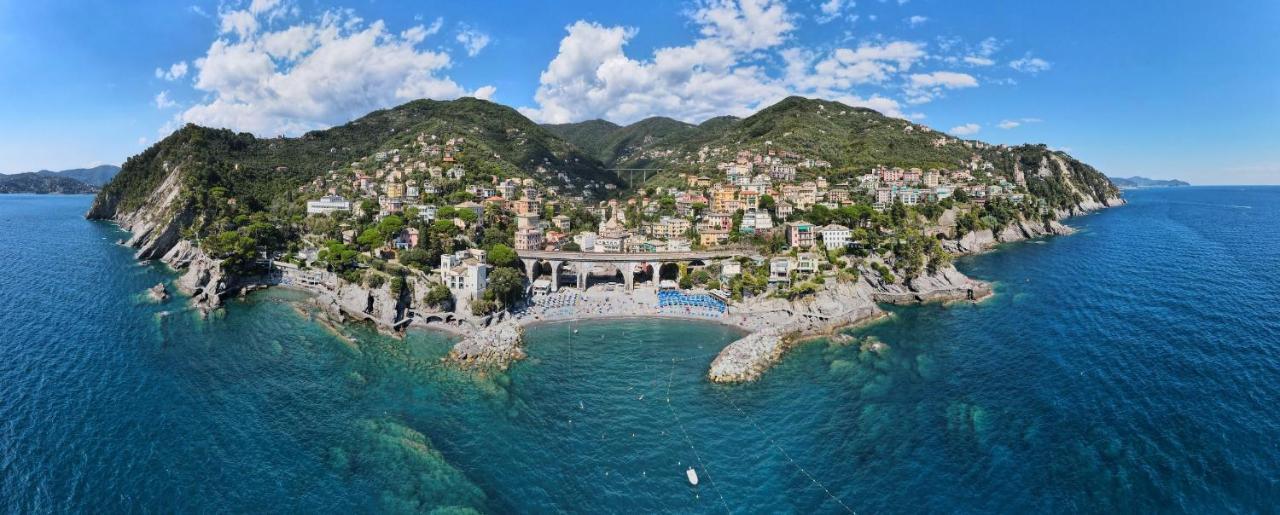 Una Conchiglia Sul Mare Attico Vista Portofino Appartement Zoagli Buitenkant foto
